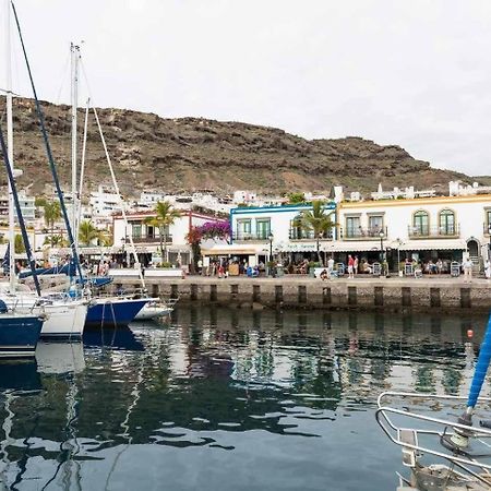 Precioso Yate En El Centro Del Puerto De Mogan Hotel Kültér fotó